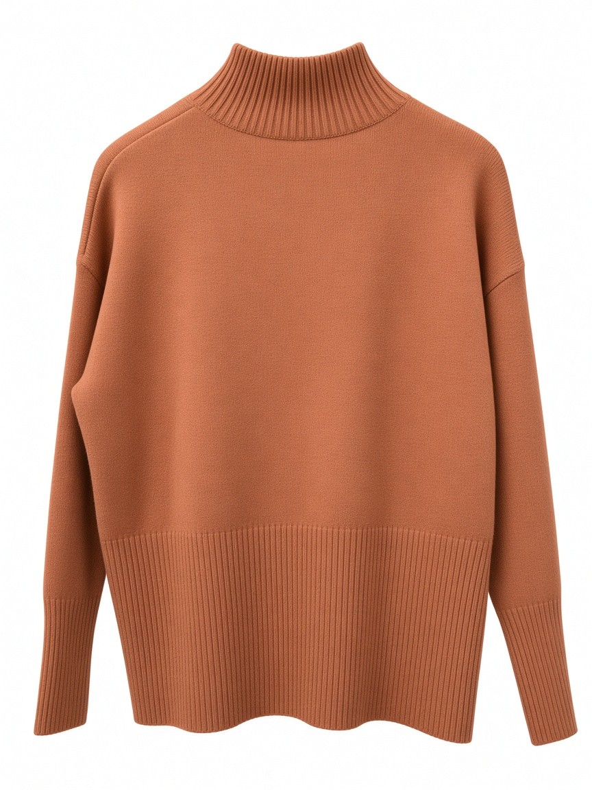 Dámsky rolák N.EVERY DAY CINNAMON Škoricový s.WEAR 4